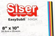 8x10 Siser EasySubli Mask