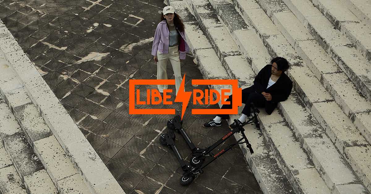 LIBERIDE（リベライド）-公道走行可能な電動キックボード(Eスクーター)