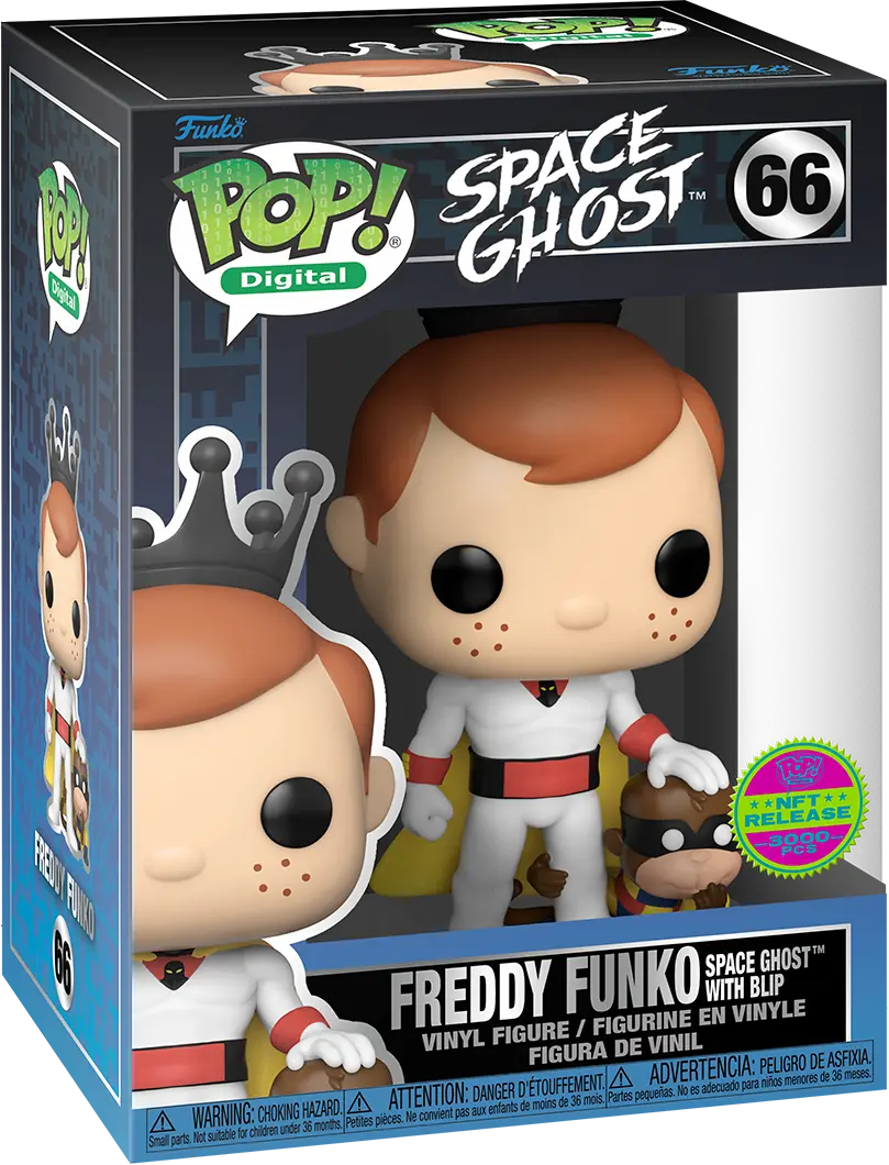Freddy Funko as Space Ghost NFT Funko Digital Pop
