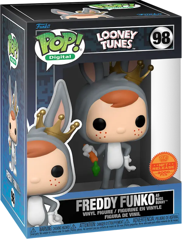 Freddy Funko as Bugs Bunny NFT Funko Pop