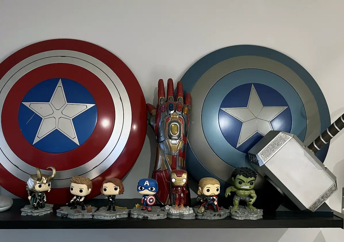 Captain America Shield Funko Pop Thor Hammer