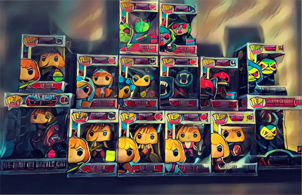 Masters of the universe Funko pop collection