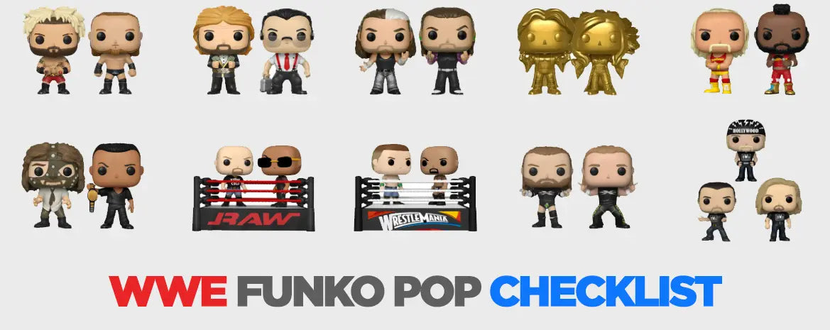Checklist: WWE Funko Pop Collection Figures