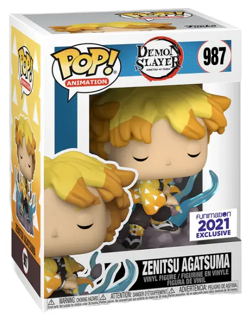 Zenitsu Agatsuma Funko Pop Exclusive