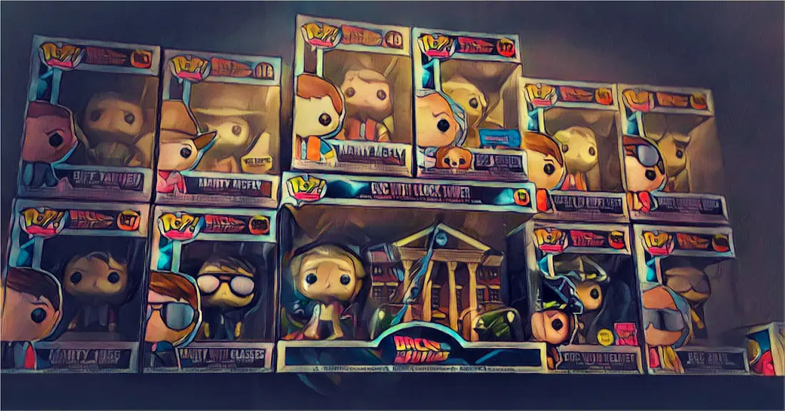 Back to the Future Funko pop collection