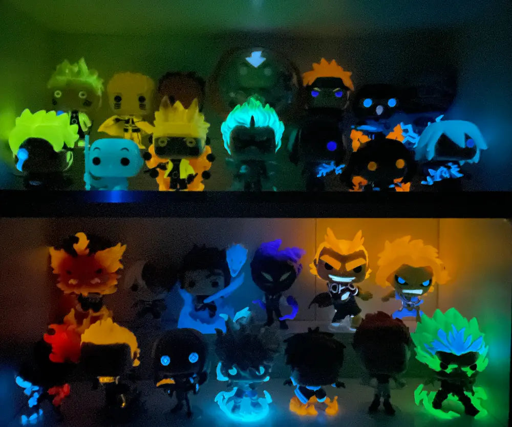 glow in the dark anime funko pops