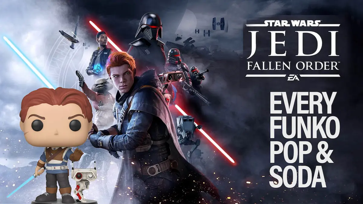 Every Jedi Fallen Order Funko Pop Soda Figure Video Game Star Wars