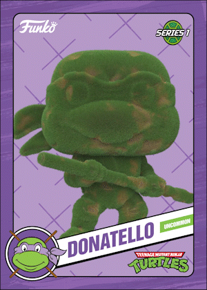 Donatello Funko NFT Uncommon TMNT Teenage Mutant Ninja Turtles