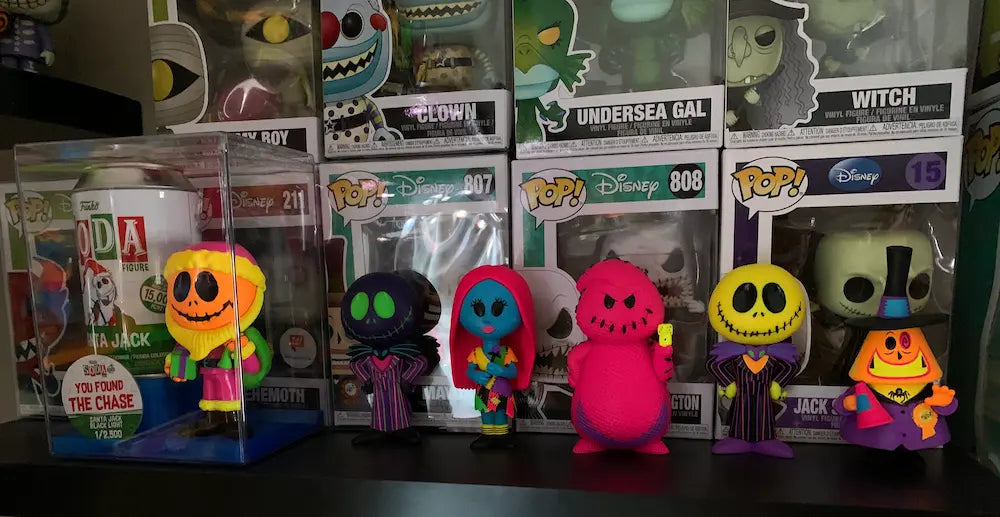 nightmare before christmas blacklight funko pop