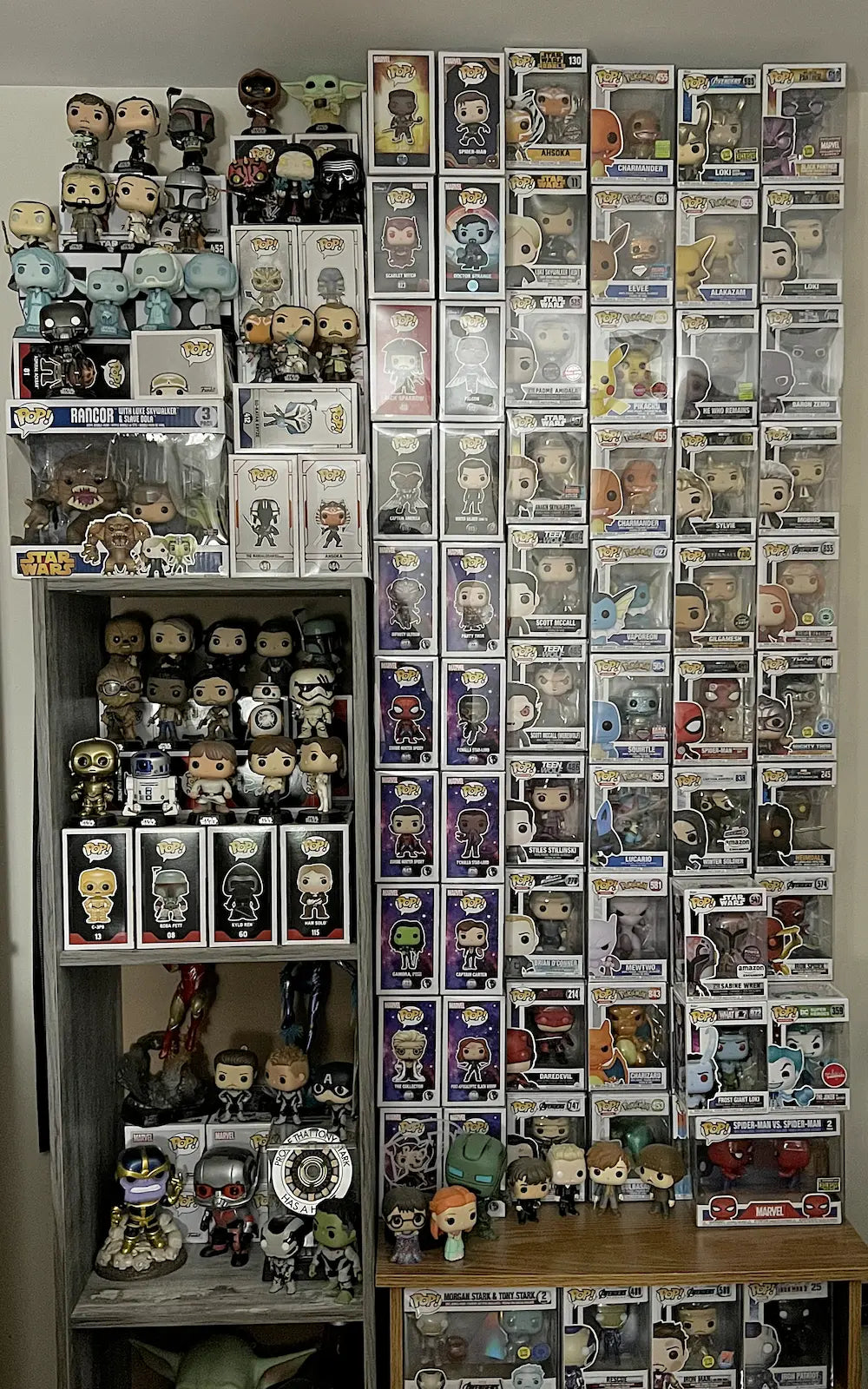 large Star Wars Pop Collection