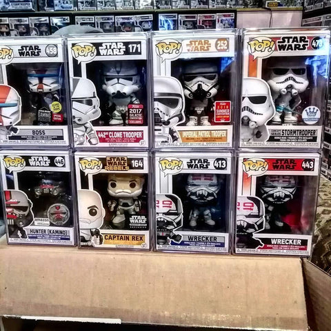 star wars funko pops canada captain rex bad batch boss stormtrooper