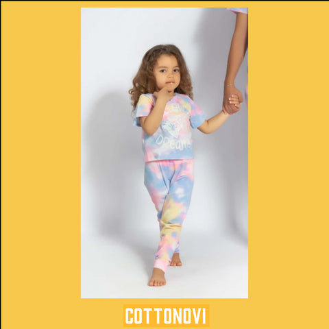 cottonovi kid pyjama tie dye 2021 