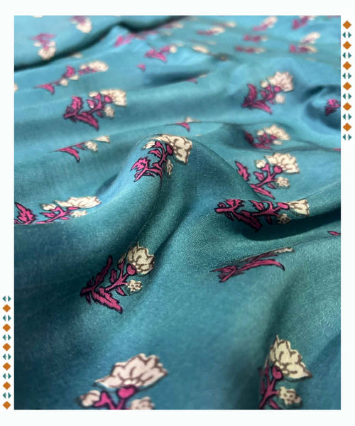 Printed Satin Fabric Online