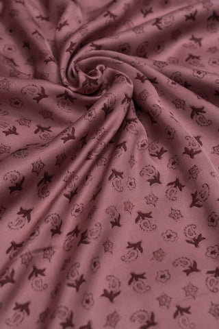 Gajji silk printed fabric 