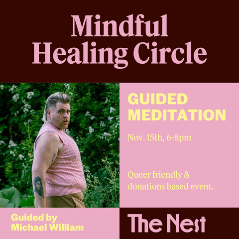 mindful healing circle guided meditation oracle tarot rhode island providence november