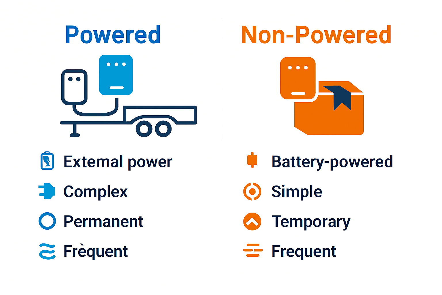 Powered vs Non-Powered GPS Tracking