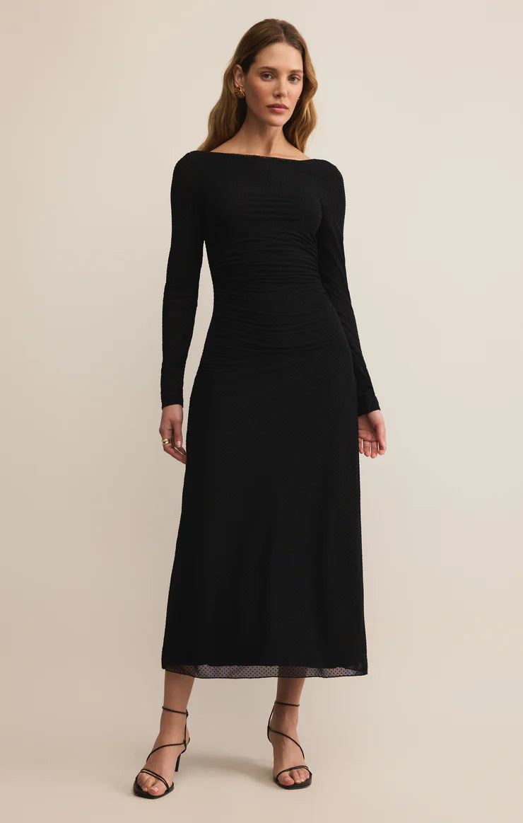 Z Supply Spellbound Mesh Midi Dress