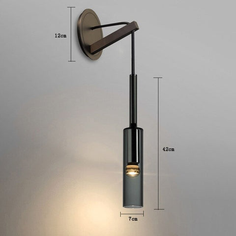 Alistair - Postmodern Nordic Wall Light Measurements