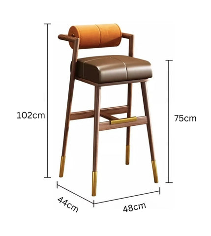 Dominic Bar Stool Measurement 75cm