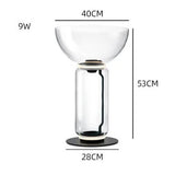 Ellery Table Lamp Measurements 1 Dome