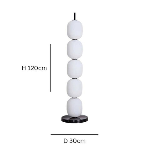 Rondo Floor Lamp measurements