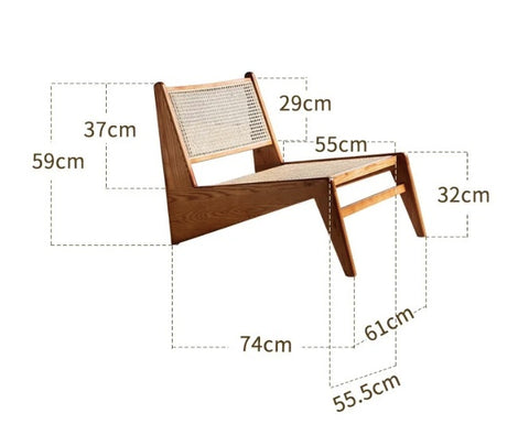 Kento Rattan Chair Measurements