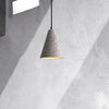 Terrazo -  Industrial Art Deco Stone Pendant Light - Broxle