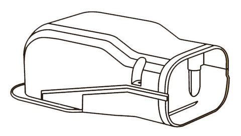 Kanartic line set cover wall inlet