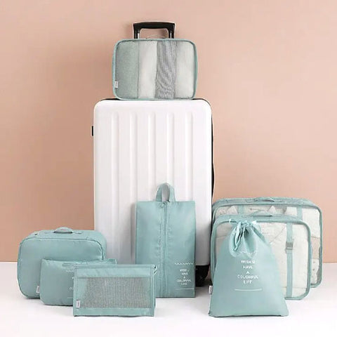 Organisateur Valise - Ensemble de 8 Etuis Pochettes | OrgSet™