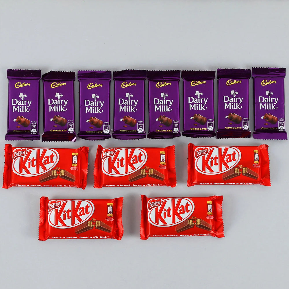 Womens Day Special - Kitkat Dairy Milk Rich Chocolate Gift Hamper ...
