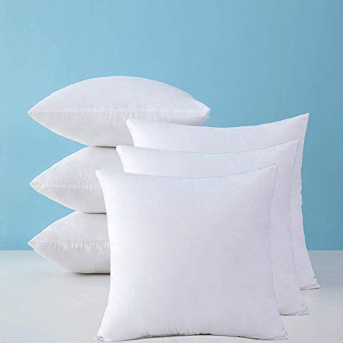 Soft Microfiber Cushion Filler, 18×18 inch, White – The Cushion Company