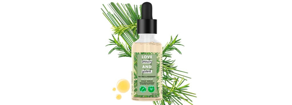 Tea tree oil anti dandruff scalp serum