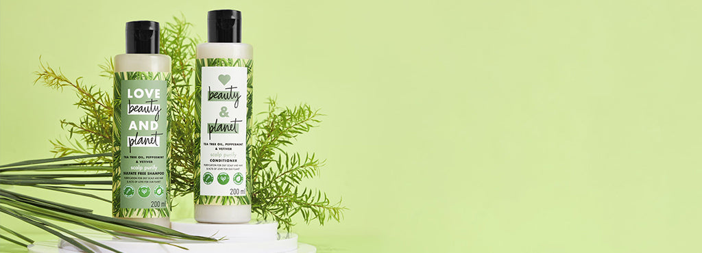 Love Beauty and Planet Tea Tree Range