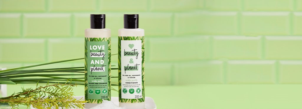 Tea tree oil shampoo and conditioner