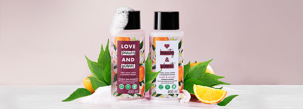 Love Beauty and Planet Curry Leaves Shampoo, Conditioner
