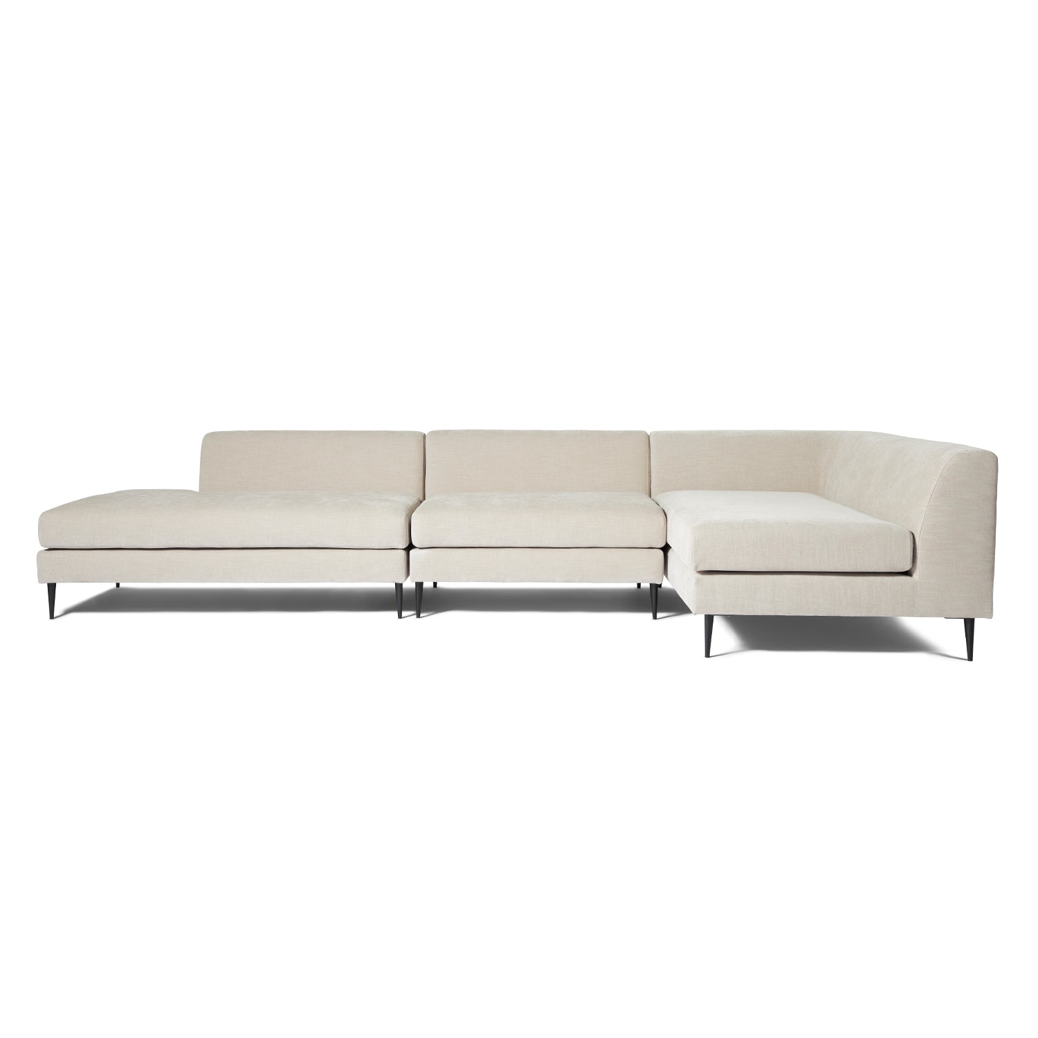 Billede af Malaga chaiselong sofa m. hvilemodul højrevendt