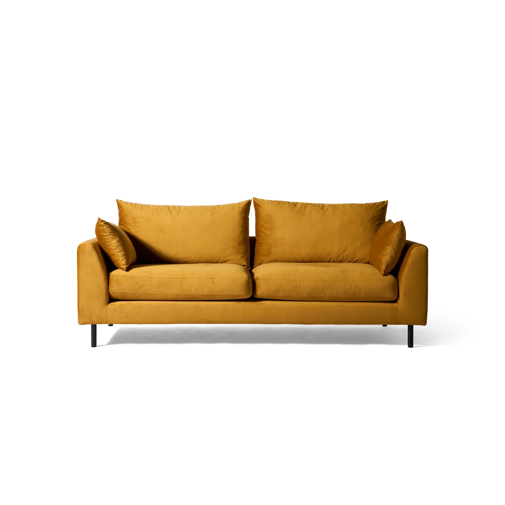 Ofelia 3 personers sofa, velour