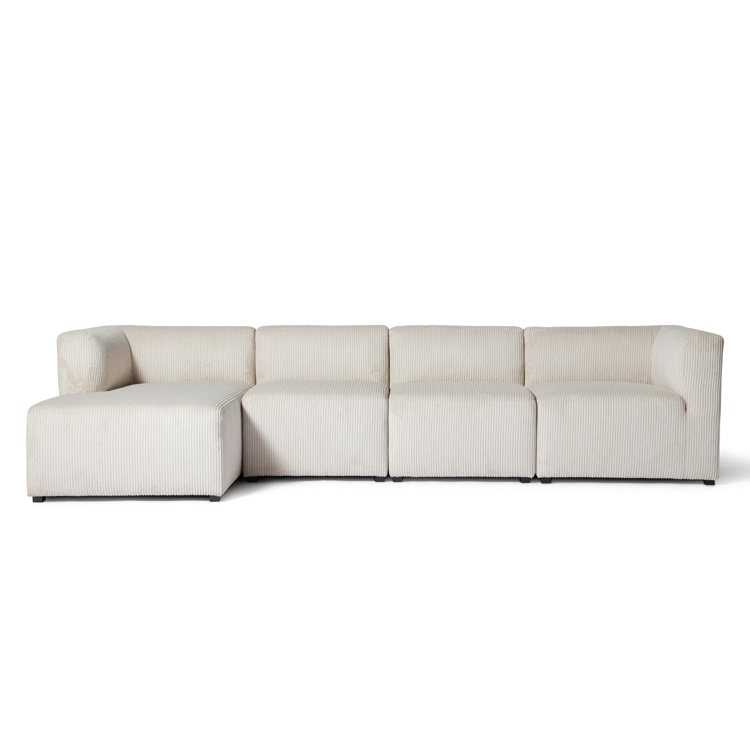Roma XL chaiselong sofa venstrevendt, fløjl