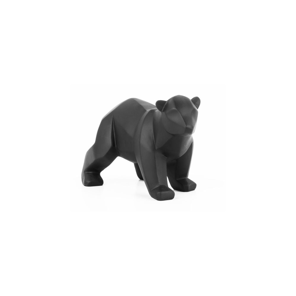 Billede af Bear sort statue, small