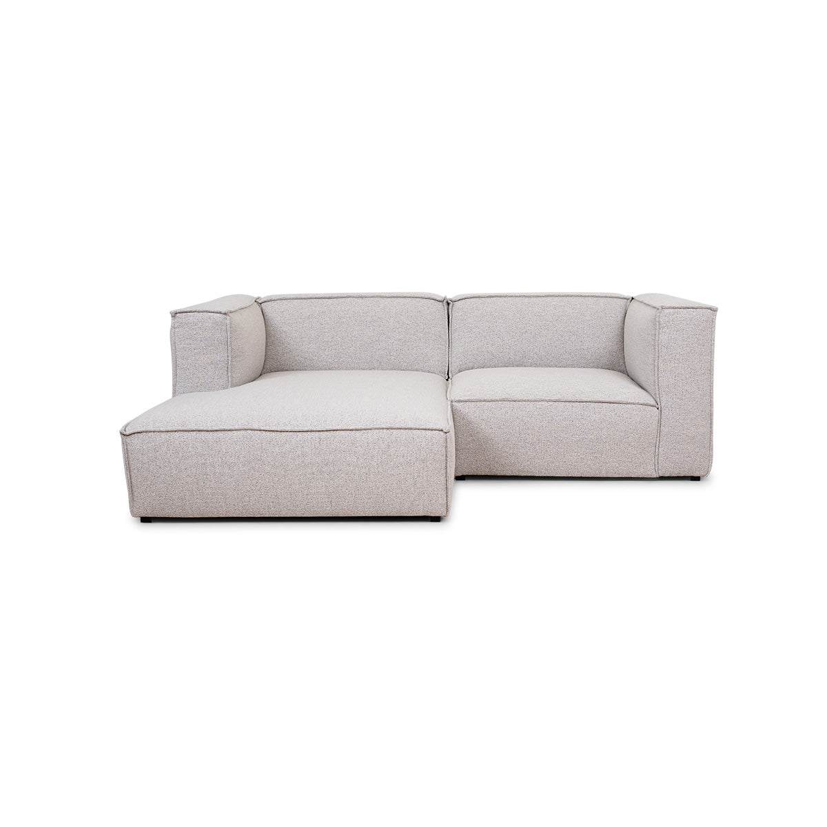 Billede af Milano beige chaiselongsofa, venstrevendt