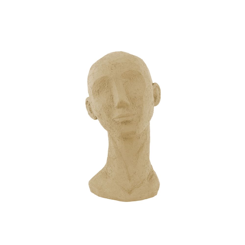 Billede af Face Art Up statue, Large-Sand