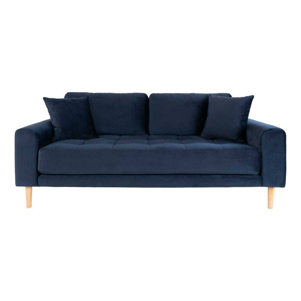 Lido 2,5 personers sofa, velour