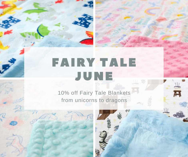 Fairy Tale June Baby Blankets on Sale