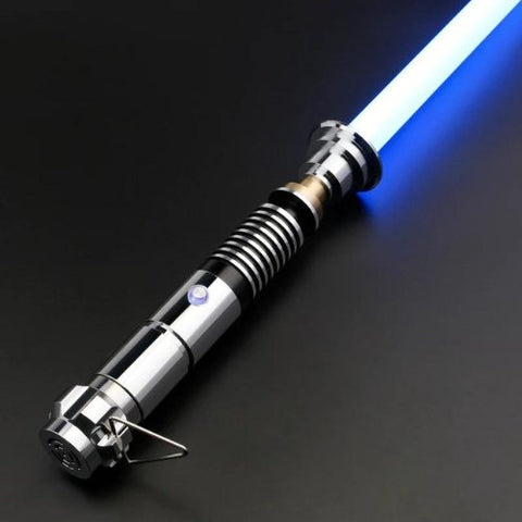 Sabre laser Luke Skywalker noir couleur bleu