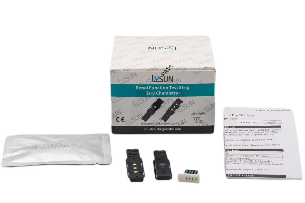 Uric Acid Test Kit, Home Uric Acid Test Meter + 25 Test Strips U