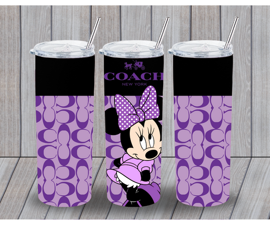 Pink Coach Tumbler – TeresacustomshCrafts