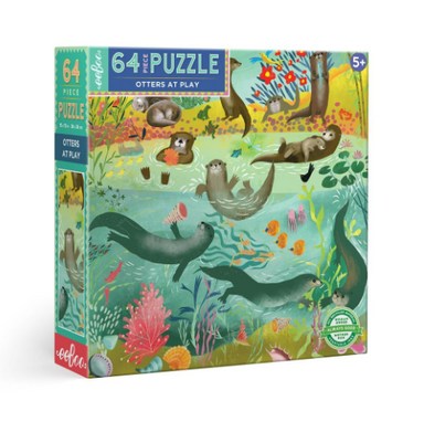 Otters at Play 64pc Puzzle
