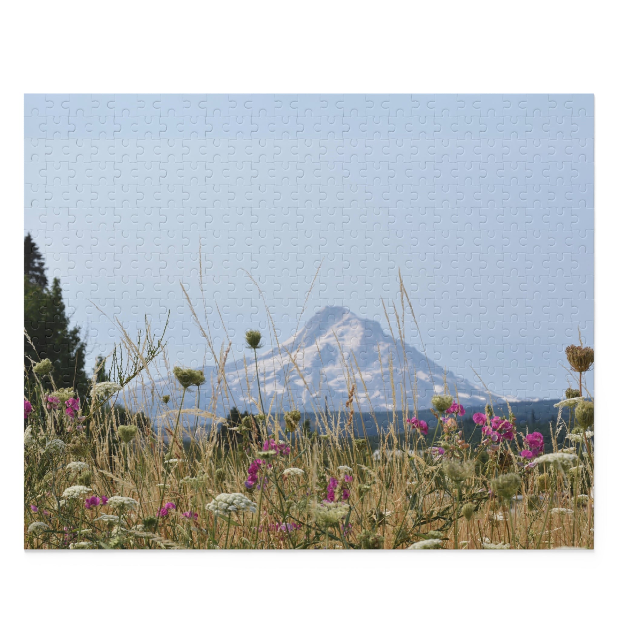 Springtime in the Cascades: Mt. Hood Blooming Puzzle – 120, 252, 500 Pieces