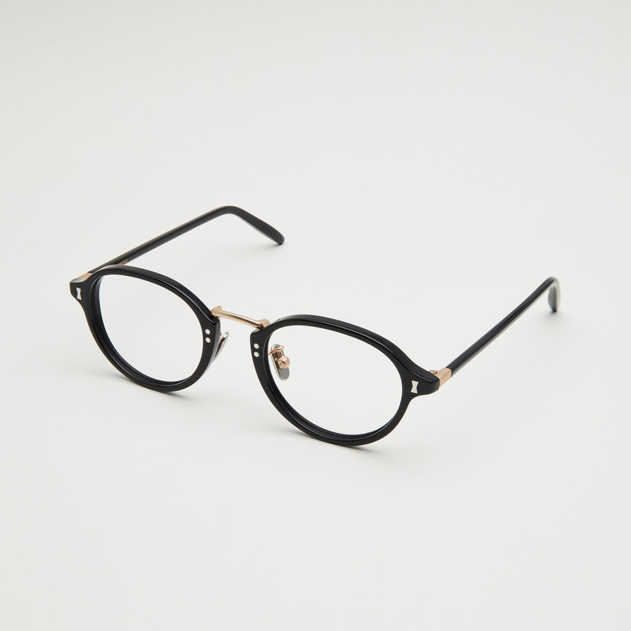 Flaxman: Acetate Frame with Metal Bridge Glasses | Cubitts