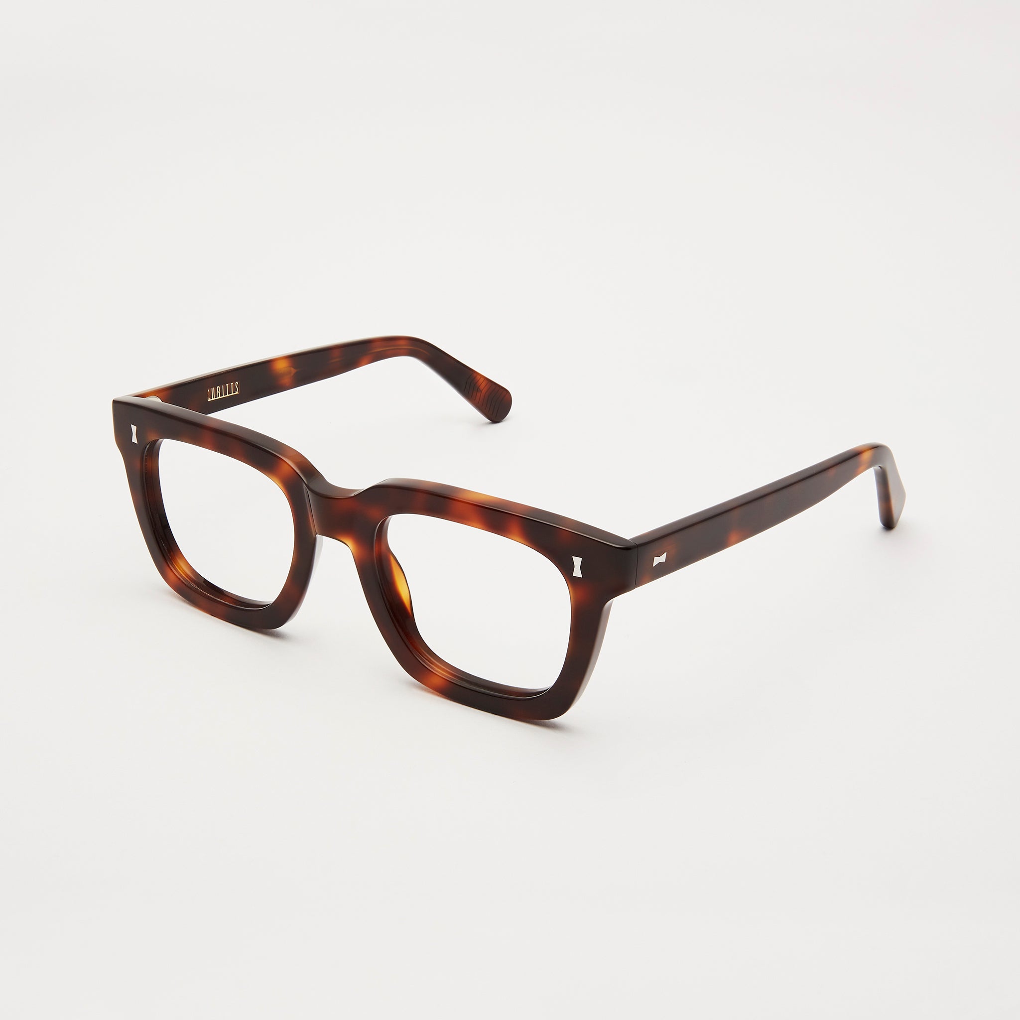 Judd: Large Square Thick Frame Glasses | Cubitts